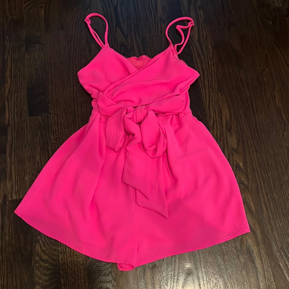 Pink romper
